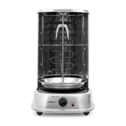 Kebap Master Vertikalgrill 1800W Edelstahl Inkl. Spieß Set -Haushaltsgeräte 10009353 yy 0003 front oneconcept vertikalgrill