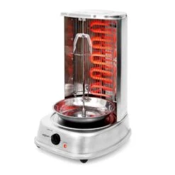 Kebap Master Vertikalgrill 1800W Edelstahl Inkl. Spieß Set -Haushaltsgeräte 10009353 yy 0006 titel title2 oneconcept vertikalgrill