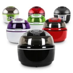 VitAir Heißluftfritteuse Schwarz 1400W Grillen Backen 9 Liter -Haushaltsgeräte 10021766 yy 0011 variant