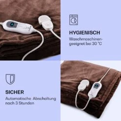 Dr. Watson XL Heizdecke 120W 3 Temperaturstufen 180x130 Cm Bedienteil 8 Dr. Watson XL Heizdecke 120W 3 Temperaturstufen 180x130 Cm Bedienteil -Haushaltsgeräte 10024005 de 0004 logo