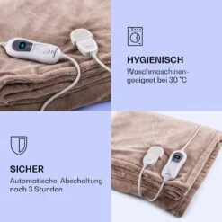 Dr. Watson XL Heizdecke 120 W 3 Stufen 180 X 130 Cm Bedienteil 8 Dr. Watson XL Heizdecke 120 W 3 Stufen 180 X 130 Cm Bedienteil -Haushaltsgeräte 10024006 de 0004 logo