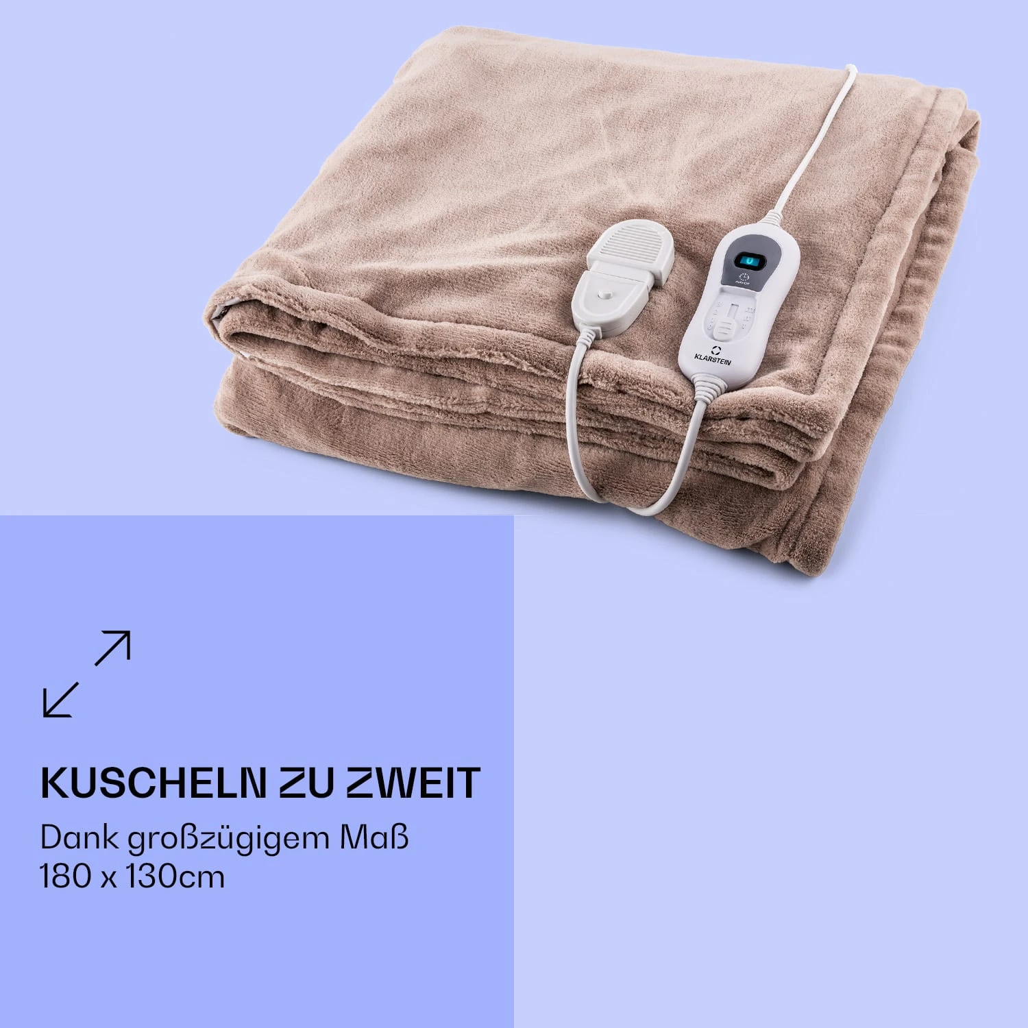 Dr. Watson XL Heizdecke 120 W 3 Stufen 180 X 130 Cm Bedienteil 5 Dr. Watson XL Heizdecke 120 W 3 Stufen 180 X 130 Cm Bedienteil – Bild 5