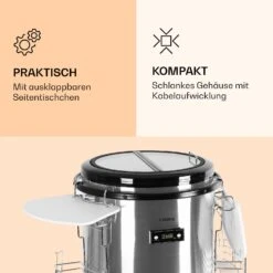 Mr. Barbot Bar-Kühlschrank 50 Liter 6-16 °C Bodenrollen Edelstahl -Haushaltsgeräte 10026371 de 0005 logo