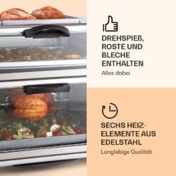 All-You-Can-Eat Doppel-Backofen Grillplatte 42 Liter 2350 Watt -Haushaltsgeräte 10026452 de 0004 logo