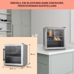 Beersafe L Kühlschrank 47 Liter 2 Böden Panoramaglastür Edelstahl 12 Beersafe L Kühlschrank 47 Liter 2 Böden Panoramaglastür Edelstahl -Haushaltsgeräte 10027671 DE 0006 usp