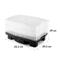 Bananarama Dörrautomat Schwarz 550W Trockner Dehydrator 6 Etagen -Haushaltsgeräte 10027831 yy 0009 detail Klarstein Bananarama Doerrautomat schwarz reedit