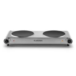 Captain Cook² Doppel-Kochplatte Infrarot 2400W Edelstahl -Haushaltsgeräte 10027875 yy 0004 titel Klarstein Captain Cook Doppel Kochplatte