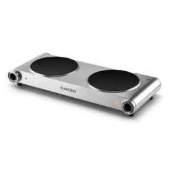 Captain Cook² Doppel-Kochplatte Infrarot 2400W Edelstahl -Haushaltsgeräte 10027875 yy 0006 titel Klarstein Captain Cook Doppel Kochplatte