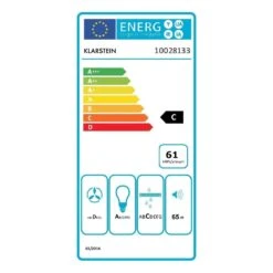 Lumio Primo Retro-Dunstabzugshaube 60cm 490 M³/h LED-Leuchten -Haushaltsgeräte 10028133 energy label