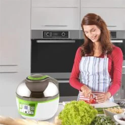 VitAir Turbo Heißluftfritteuse Grün-weiß 1400W Grillen Backen 9l -Haushaltsgeräte 10028288 yy 0004 ambient klarstein vitair heissluft frieteuse