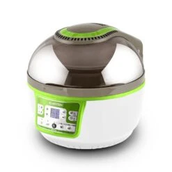 VitAir Turbo Heißluftfritteuse Grün-weiß 1400W Grillen Backen 9l -Haushaltsgeräte 10028288 yy 0009 titel 08 Klarstein VitAir Heissluftfritteuse gruen weiss