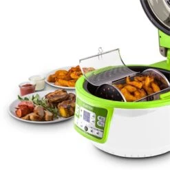VitAir Turbo Heißluftfritteuse Grün-weiß 1400W Grillen Backen 9l -Haushaltsgeräte 10028288 yy 0010 ambient klarstein vitair heissluft frieteuse