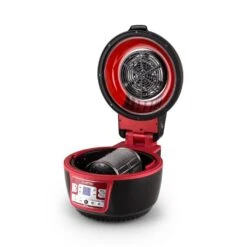 VitAir Turbo Heißluftfritteuse Rot-schwarz 1400W Grillen Backen 9l -Haushaltsgeräte 10028289 yy 0007 titel Klarstein VitAir Heissluftfritteuse