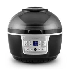VitAir Turbo Heißluftfritteuse Grau-schwarz 1400W Grillen Backen 9l -Haushaltsgeräte 10028290 yy 0005 titel Klarstein VitAir Heissluftfritteuse