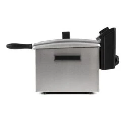 QuickPro XXL 3000 Fritteuse 5l 1,5kg 3000W Timer Edelstahl -Haushaltsgeräte 10029073 yy 0005 titel side Klarstein QuickPro XXL 3000 Fritteuse