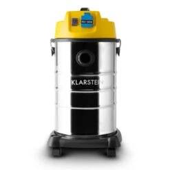 Reinraum Nass-Trocken-Sauger Industriesauger 1800W 30l Steckdose -Haushaltsgeräte 10029113 yy 0007 front Klarstein Reinraum Nass Trocker Sauger reedit