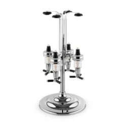 Hazlehov Rondel 4 Getränkespender Dosierer 4-fach Standaufstellung -Haushaltsgeräte 10029375 yy 0005 titel oneConcept Hazlehov Rondel 4 Getraenkespender