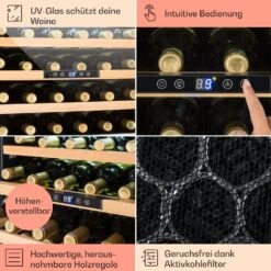 Vinsider 24 Built-In Uno Einbau-Weinkühlschrank 24 Flaschen 57 Liter -Haushaltsgeräte 10029819 DE 0005 usp