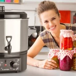 Biggie Small Einkochvollautomat Einkochtopf 16 Liter 2000 W Edelstahl -Haushaltsgeräte 10029824 yy 0006 ambient Klarstein Einkauchautomat