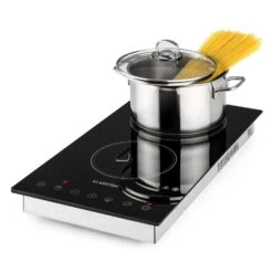 VariCook Domino Glaskeramikkochfeld Halogen-Einbaukochfeld 3000W -Haushaltsgeräte 10030683 yy 0005 titel Klarstein VariCook Domino Glaskeramikkochfeld