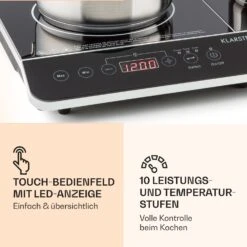 VariCook Slim Doppel-Induktionskochplatte 3500 W Timer 240° C Touch -Haushaltsgeräte 10030684 de 0004 logo