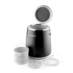 Ecowash-Pico Mini-Waschmaschine Schleuderfunktion 3,5 Kg 380W Schwarz -Haushaltsgeräte 10030789 yy 0007 detail oneConcept Ecowash Pico Mini Waschmaschine schwarz