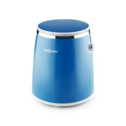Ecowash-Pico Mini-Waschmaschine Schleuderfunktion 3,5 Kg 380W Blau 12 Ecowash-Pico Mini-Waschmaschine Schleuderfunktion 3,5 Kg 380W Blau -Haushaltsgeräte 10030791 yy 0008 front oneConcept Ecowash Pico Mini Waschmaschine blau