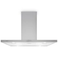 Bonita Dunstabzugshaube 90cm 500 M³/h Inselhaube Design Edelstahl -Haushaltsgeräte 10030823 yy 0003 front Klarstein Bonita Dunstabzugshaube Inselhaube reedit v2