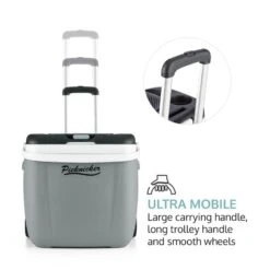 Picknicker Trolley Music Cooler 36l Trolley-Kühlbox BT-Lautsprecher -Haushaltsgeräte 10031527 yy 0005 logo auna Picknicker Trolley Music Cooler Kuehlbox grau reedit