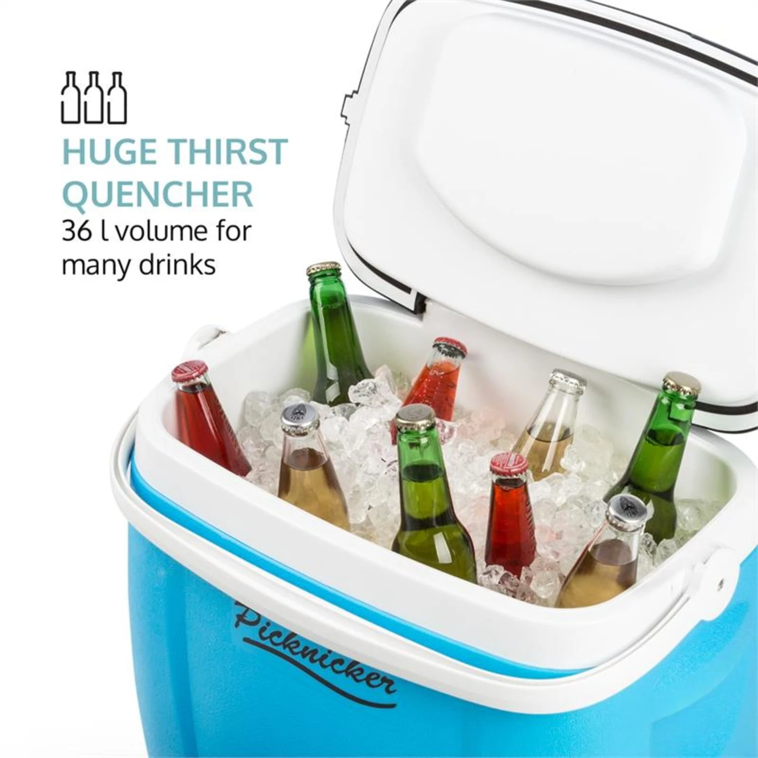 Picknicker Trolley Music Cooler 36l Trolley-Kühlbox BT-Lautsprecher 3 Picknicker Trolley Music Cooler 36l Trolley-Kühlbox BT-Lautsprecher – Bild 3