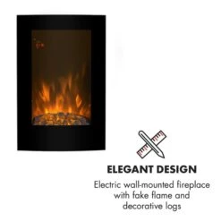 Lausanne Vertical Elektrischer Kamin 1000/2000 W Fernbedienung Dimmer -Haushaltsgeräte 10031556 yy 0003 logo Klarstein Lausanne Vertical Elektrischer Kamin reedit