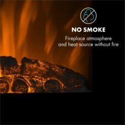 Lausanne Vertical Elektrischer Kamin 1000/2000 W Fernbedienung Dimmer -Haushaltsgeräte 10031556 yy 0005 logo Klarstein Lausanne Vertical Elektrischer Kamin reedit
