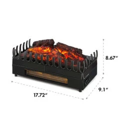 Kamini FX Elektrischer Kamin Kamineinsatz 1000/2000W 2W LED Schwarz -Haushaltsgeräte 10031575 uk 0006 logo