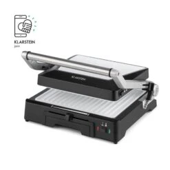 Burgermeister 3-in-1 Kontaktgrill Tischgrill Paninimaker 2000W -Haushaltsgeräte 10031664 yy 0007 logo Klarstein Burgermeister 3in1 Kontaktgrill