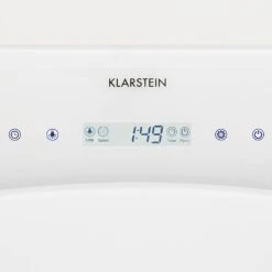 Secret Service Deckenhaube Dunstabzugshaube 220W Touch Glas LED Weiß -Haushaltsgeräte 10031696 yy 0004 logo Klarstein Secret Service Dunstabzugshaube weiss reedit