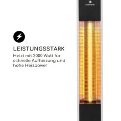 Heat Guru Infrarot-Heizstrahler 2000W 3 Heizstufen Fernbedienung -Haushaltsgeräte 10031870 de 0004 logo