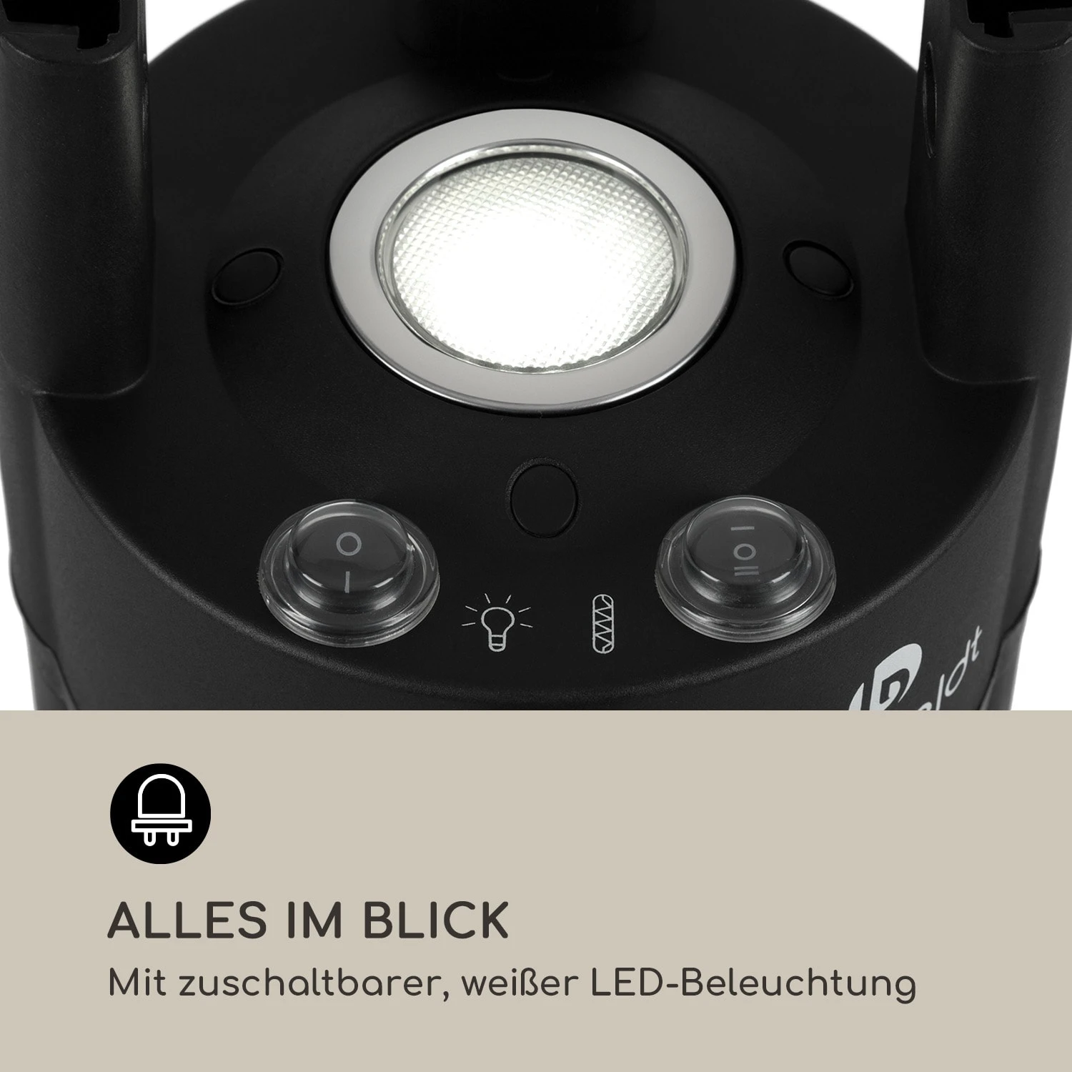 Primal Heat 65 Bistrotisch Karbon-IR-Heizelement 1200W LED 65cm Glas 7 Primal Heat 65 Bistrotisch Karbon-IR-Heizelement 1200W LED 65cm Glas – Bild 7