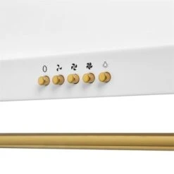 Montblanc 60 Dunstabzugshaube 610m³/h 165W 2x1,5W LED Reling -Haushaltsgeräte 10031993 yy 0006 detail Klarstein Montblanc 60 Dunstabzugshaube weiss