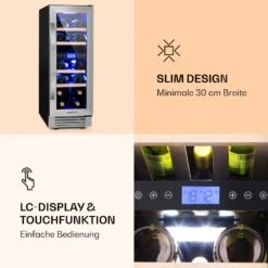 Vinovilla 17 Built-In Duo Weinkühlschrank 2 Zonen 53l 17 Fl. Glastür 13 Vinovilla 17 Built-In Duo Weinkühlschrank 2 Zonen 53l 17 Fl. Glastür -Haushaltsgeräte 10032030 de 0005 logo