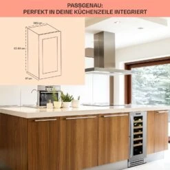 Vinovilla Smart Weinkühlschrank 50l / 20 Flaschen Glastür Edelstahl -Haushaltsgeräte 10032037 DE 0006 usp