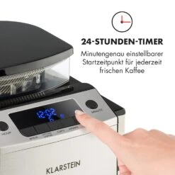 Aromatica X Kaffeemaschine Mahlwerk Glaskanne Aroma+ Edelstahl -Haushaltsgeräte 10032102 de 0006 logo