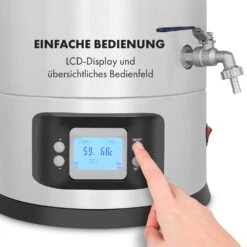 Maischfest Maischekessel 5 Teile 1500/3000W 25l LCD Touch -Haushaltsgeräte 10032121 de 0007 logo