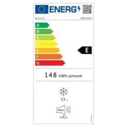 Garfield Eco Gefrierfach 4-Sterne 34 Liter Kompakt -Haushaltsgeräte 10032195 energy label