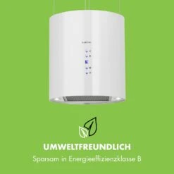 Barett Inselabzugshaube Ø35cm Umluft 558 M³/h LED Aktivkohlefilter -Haushaltsgeräte 10032302 de 0006 logo