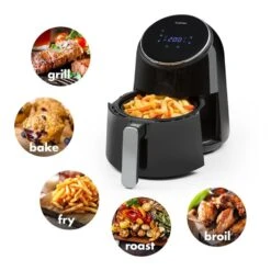 AirVital Heißluftfritteuse 1300W 2,5l CeraPlus-Antihaft Touch Schwarz 10 AirVital Heißluftfritteuse 1300W 2,5l CeraPlus-Antihaft Touch Schwarz -Haushaltsgeräte 10032332 yy 0003 logo Klarstein AirVital Heissluftfritteuse 1300W schwarz