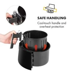 AirVital Heißluftfritteuse 1300W 2,5l CeraPlus-Antihaft Touch Schwarz 14 AirVital Heißluftfritteuse 1300W 2,5l CeraPlus-Antihaft Touch Schwarz -Haushaltsgeräte 10032332 yy 0008 logo Klarstein AirVital Heissluftfritteuse 1300W schwarz