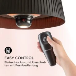 Venice Heat Terrassenheizstrahler 800/1000/1800W Fernbedienung Schwarz -Haushaltsgeräte 10032517 de 0006 logo