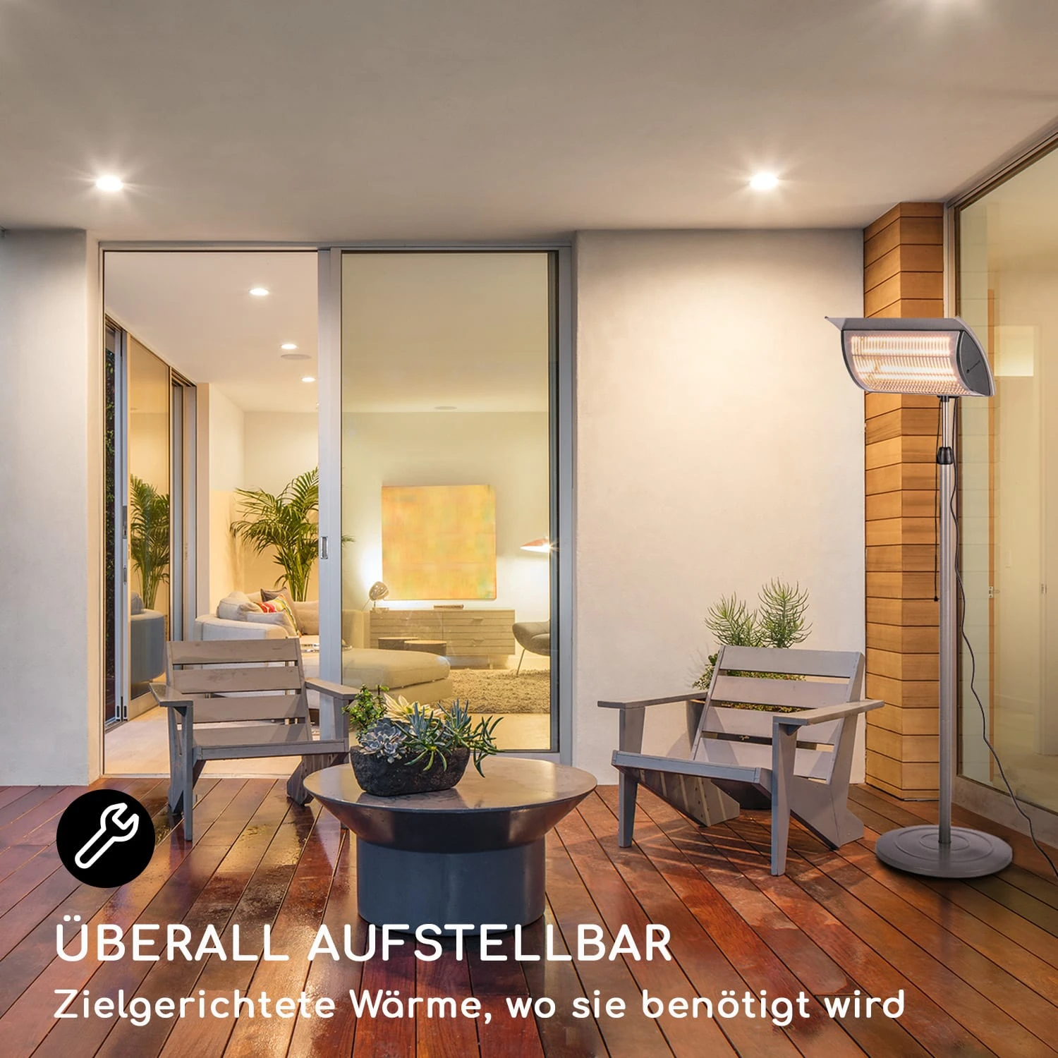 Heat Guard Focus Terrassenheizstrahler IR ComfortHeat 1000/2000W 2 Heat Guard Focus Terrassenheizstrahler IR ComfortHeat 1000/2000W – Bild 2