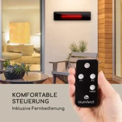 Phantom Heizstrahler Aluminium 900/1800W Fernbedienung Grau -Haushaltsgeräte 10032564 de 0008 logo