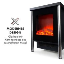 Copenhagen Elektrischer Kamin 950/1900W Thermostat Glasfront -Haushaltsgeräte 10032588 de 0006 logo